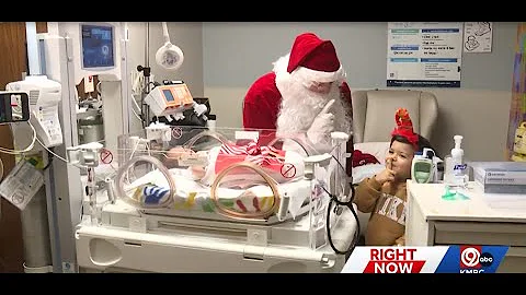 KMBC | Santa Surprises Saint Luke’s NICU Families With Special Holiday Visit