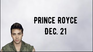 Prince Royce - Dec. 21 (Lyrics)