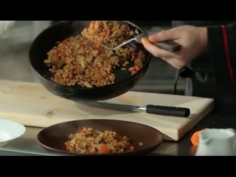 Полба в мультиварке с курицей