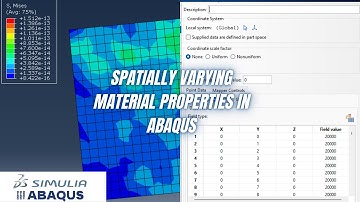 Mastering Spatially Varying Material Properties in Abaqus