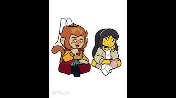 ⏳️ Time out - or Mamaque is back #lego #monkiekid #legomonkiekid #sunwukong #macaque #shadowpeach