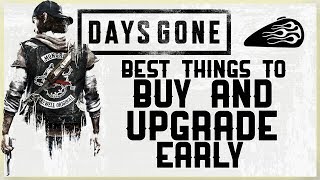 BEST THINGS TO BUY AND UPGRADE AS SOON AS POSSIBLE IN DAYS GONE - SKILL POINT - NERO SHOTS - CAMPS