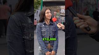 £12K in savings at 16 years old!!??🤑💸 #money #streetinterview #savingmoney Wealth