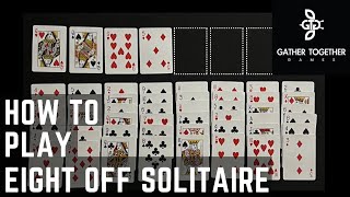 How To Play Eight Off Solitaire screenshot 1