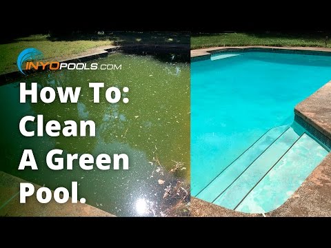 Video: Pool Cleaning (44 Photos): Water Purification With Coagulant, Tablets And Perhydrol, A Set Of Equipment. How To Wash The Pool Bowl After Draining?