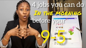 4 Easy Morning Jobs You Can Do Before Work!