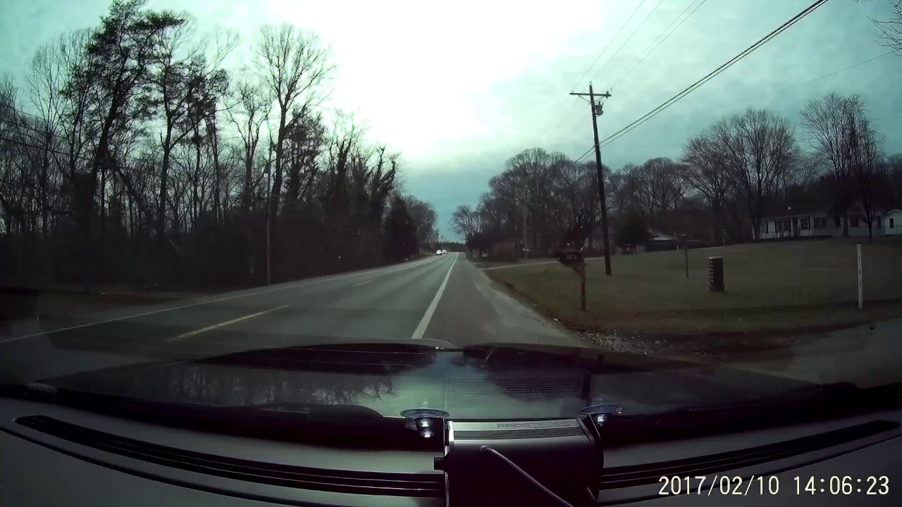 Close call caught on my dashcam. - YouTube