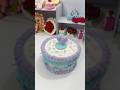 Crochet cake box 🎂 #shorts #crochet #handcrafts