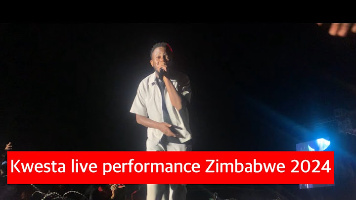 Kwesta live performance in Zimbabwe 🔥 (EADSaintFloew - Bag RaJahman) SaintFloew Album Launch 2024