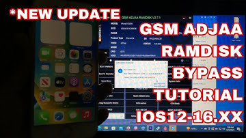 [*NEW]GSM ADJAA RAMDISK BYPASS TUTORIAL | supports ios 12-16.XX | All checkm8 devices