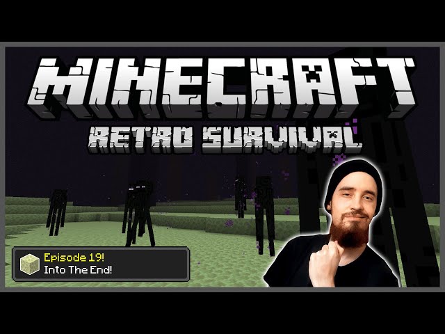 Minecraft: Retro Survival Let's Play [19] - Into the End!