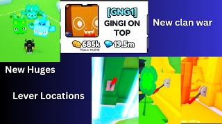 New Update, New Huges, Lever Locations, And Gingys