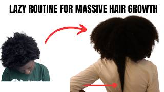 LAZY Natural Hair Wash Day Routine | Easy Wash Day for Type 4 Hair
