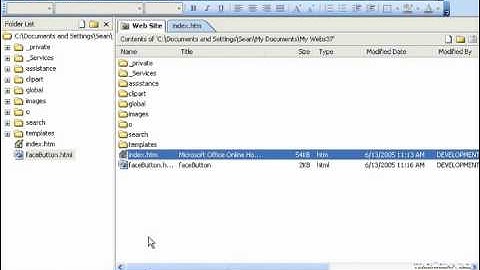 FrontPage Tutorial Deleting Web Pages Microsoft Training Lesson 2.12