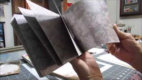 File Folder Mini Album J