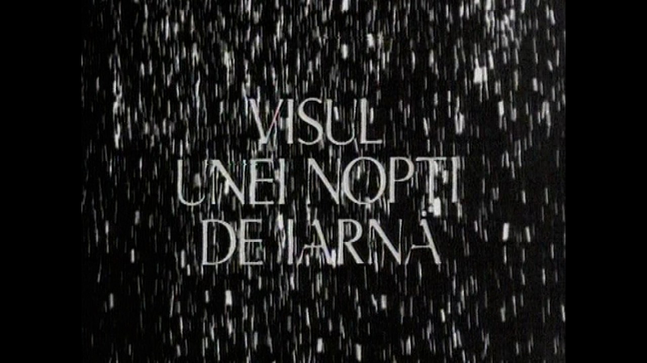 VISUL UNEI NOPȚI DE IARNĂ - DE TUDOR MUȘATESCU I TEATRU TV  #tvrcultural