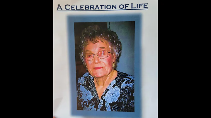 Dr. Alta Belle Adams Kemp - A Celebration of Life