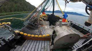 Alaska Commercial Fishing 2023 in 4K  Seining Set