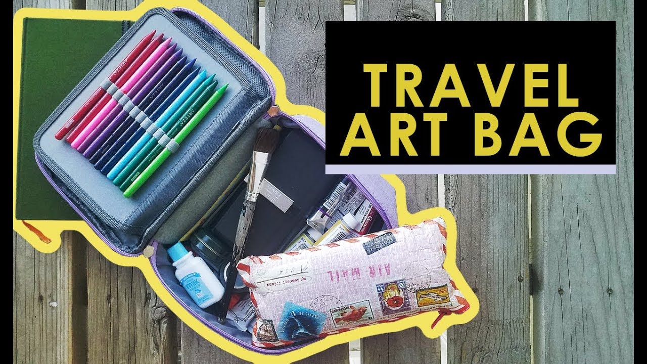 What's In My Travel Art Kit