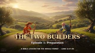 The Two Builders | Episode 1: Preparation | Kids Bible Lesson (Luke 6:47-49)