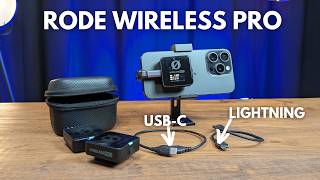 RODE Wireless Pro am iPhone anschließen (Lightning & USB-C)