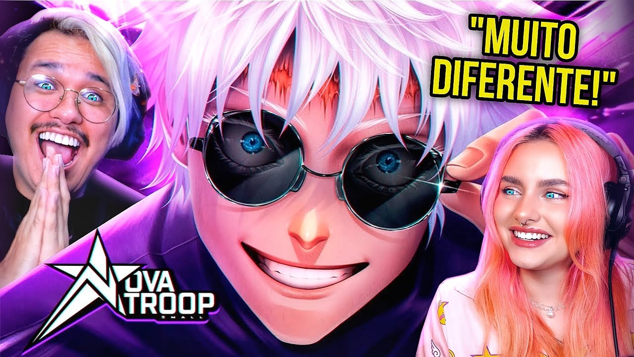 como eles conseguem?! Satoro Gojo (Jujutsu Kaisen) “Púrpura imensidão” | React Novatroop