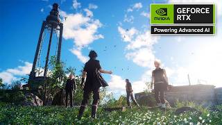 Final Fantasy XV - 4k - DLSS on - RTX 5070 Ti