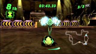 BEN 10 Galactic Racing - PS3 / X360 / Wii / NDS / N3DS - Get ready to charge your Ultimatrix