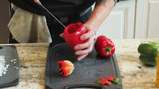 Delicious Vegetarian Stuffed Bell Peppers!