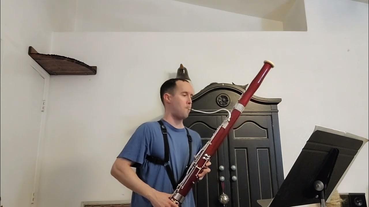 Marcel Bitsch Bassoon Etude. 10 YouTube