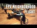 BatBones Tricopter Short Neighborhood FPV Flight --- Tricopter, Meet My Mailbox
