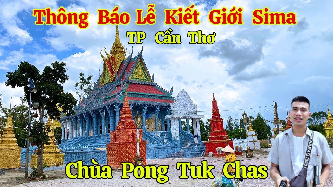 Объявление о церемонии установления границы пагоды Сима в Кхмер-Понг-Тук-Час, открытие нового гла...