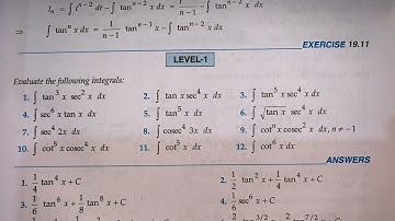 RD SHARMA EX 19.11 Q1 TO  Q12 SOLUTIONS OF CHAPTER 19 INDEFINITE INTEGRALS CLASS 12TH