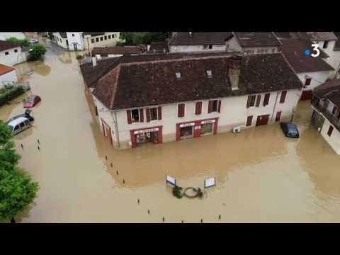 Salies-de-Béarn : retour sur les inondations du 13 juin 2018