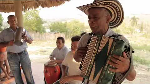 Carmelo Torres y su acordeon. El mochuelo de Adolfo Pacheco, San Jacinto, Bolivar, Colombia