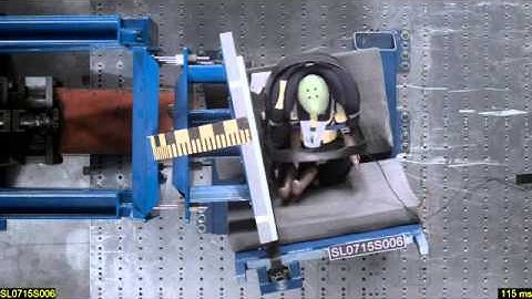 Cybex Aton 4 | краш-тест ADAC-2015 | боковой | Q1(1/2)