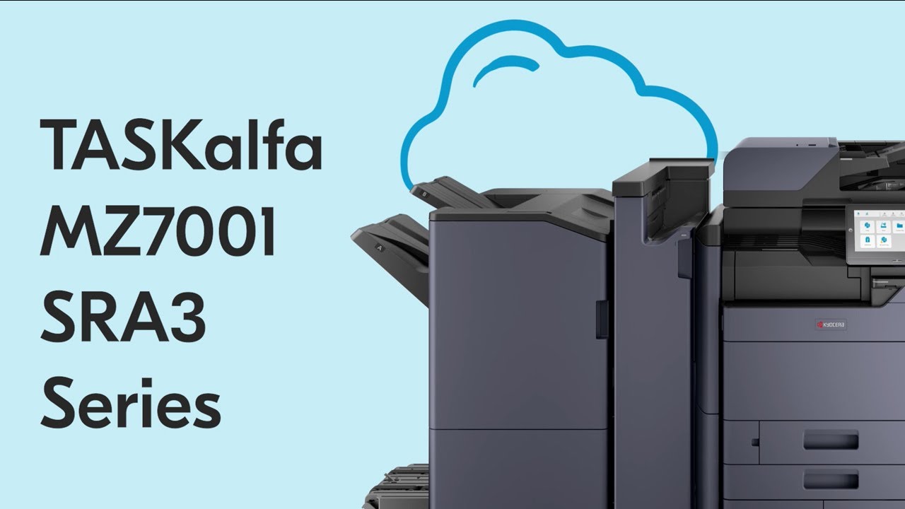 TASKalfa MZ7001 SRA3 Series - YouTube