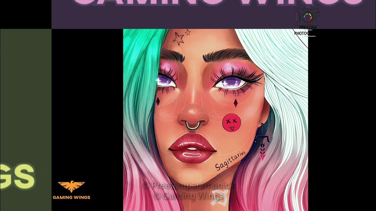 Paint by number iPad Episode 40 Gaming Wings preetamparamanick