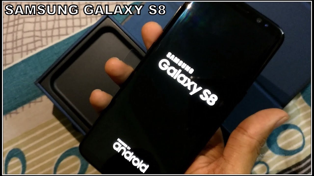 SAMSUNG GALAXY S8 India Unboxing and First Look