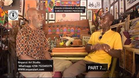 ENGERI GYEBAKOLAMU OLUBUGO (bark cloth making pdocess)