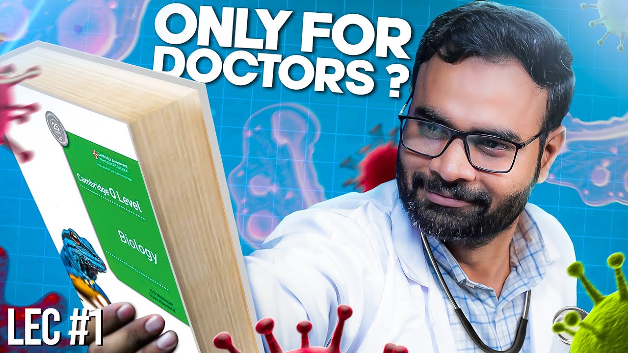 What Is BIOLOGY? | Why Biology isn't only for DOCTORS? | Biology LEC# 1 | The Edventure