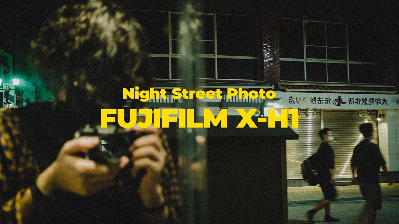 PHOTO VLOG】X-H1とXF23mm F2にブラックミストNo.05を付けて夜の