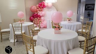 Balloon Floral Centerpiece DIY / How to