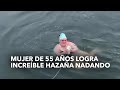 ¡Increíble Hazaña! Mujer de 55 años Nada del Golden Gate a las Islas Farallón.