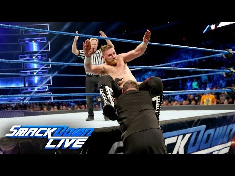 Sami Zayn vs. Kevin Owens: SmackDown LIVE, Sept. 26, 2017