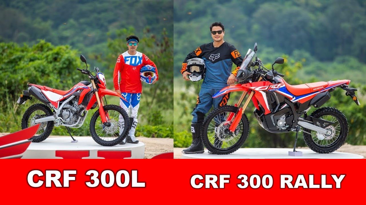 New 2021 Honda CRF 300L and Honda CRF 300 Rally - Short Review - YouTube