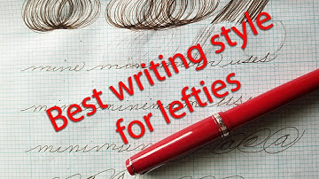 Practical Penmanship: Left Hand Palmer is Easier!?