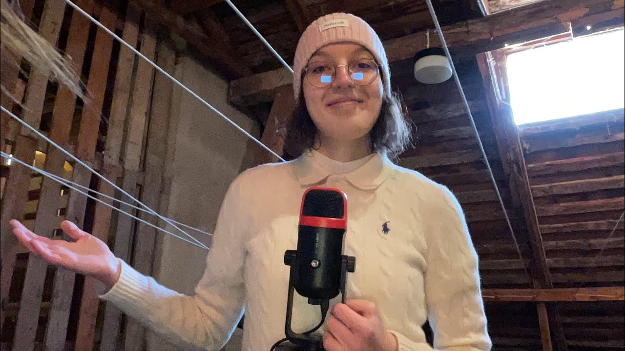 ASMR In My Freezing Attic!