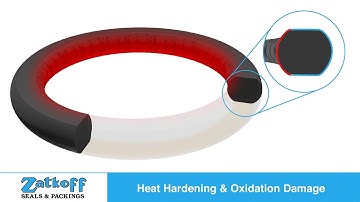 Heat Hardening & Oxidation Damage: Compression Set Detail
