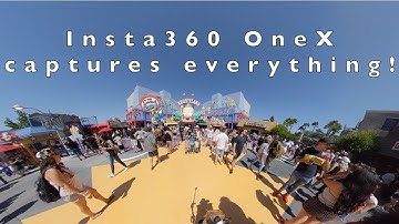 Insta360 One X Camera | Fish-Eye | Tiny Planet | Universal Studios Hollywood | 360 Degree Camera